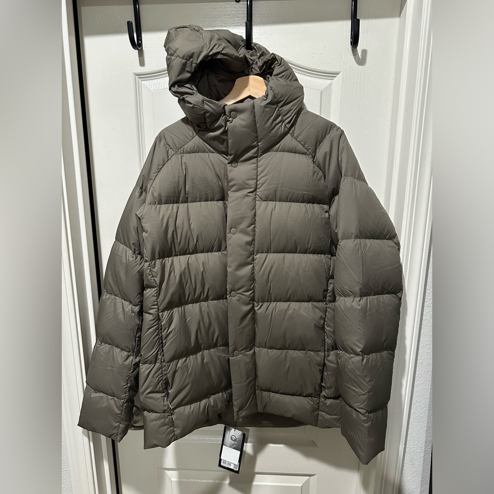 Lululemon Brown Wunderpuff Puffer Jacket Large